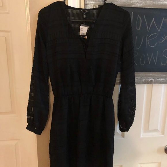 JESSICA SIMPSON BLACK LACE DRESS ⬇️ NWT. - Picture 5 of 5